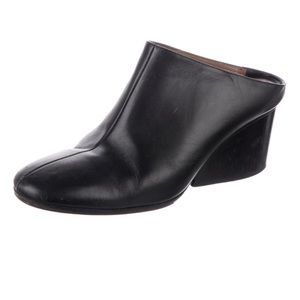 Hermes Leather Mules - Sz 37.5 (7.5)